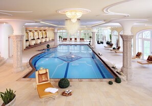 3 indoor pools, seasonal outdoor pool, open 7 AM to 7 PM, pool umbrellas - Der Lärchenhof (Kirchdorf in Tirol)
