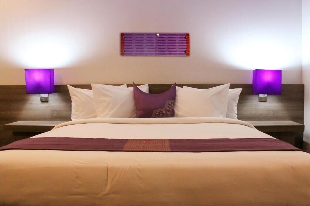 minibar, desk, laptop workspace, soundproofing