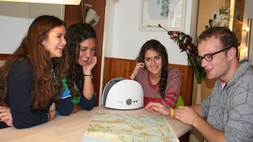 Borne des arrivées/des départs