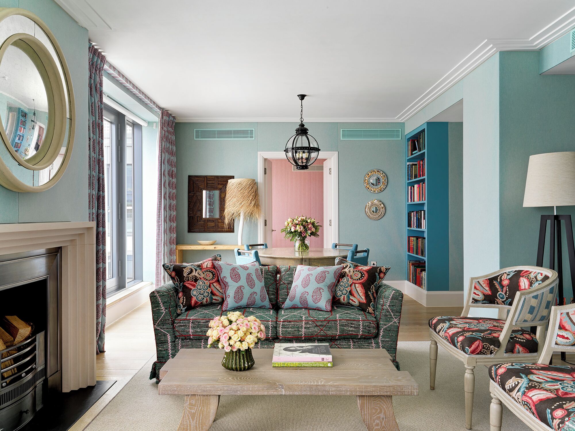 one bedroom suite | living area | flat-screen tv