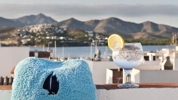 Superior Double Room, Terrace, Sea View | Terrace/patio