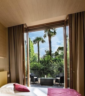 Uitzicht vanuit accommodatie