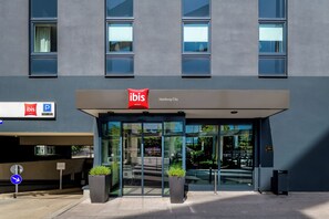Voorkant van accommodatie