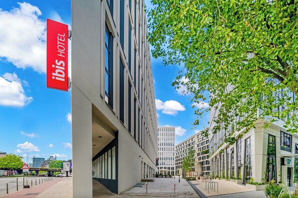 Façade de l’hébergement