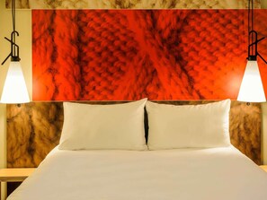 Hypo-allergenic bedding, in-room safe, blackout curtains, soundproofing