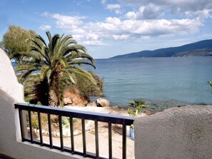 Basic Double Room | View from room - Sea View (Corinth)