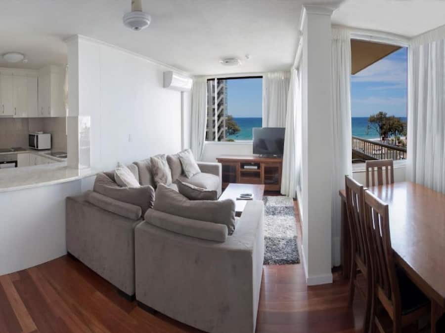 Apartamento premium, 2 quartos, vista para o oceano | Vista do quarto