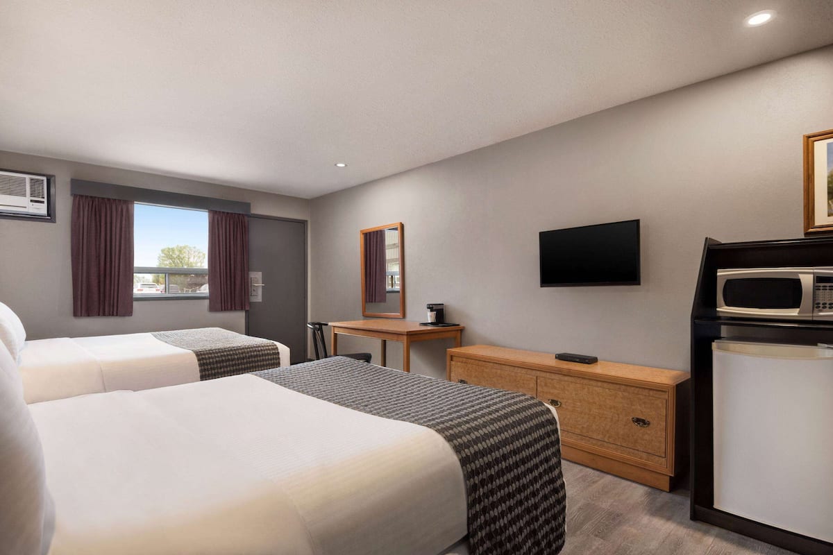 Room, 2 Queen Beds, Accessible, Non Smoking | Premium bedding, desk, iron/ironing board, free WiFi