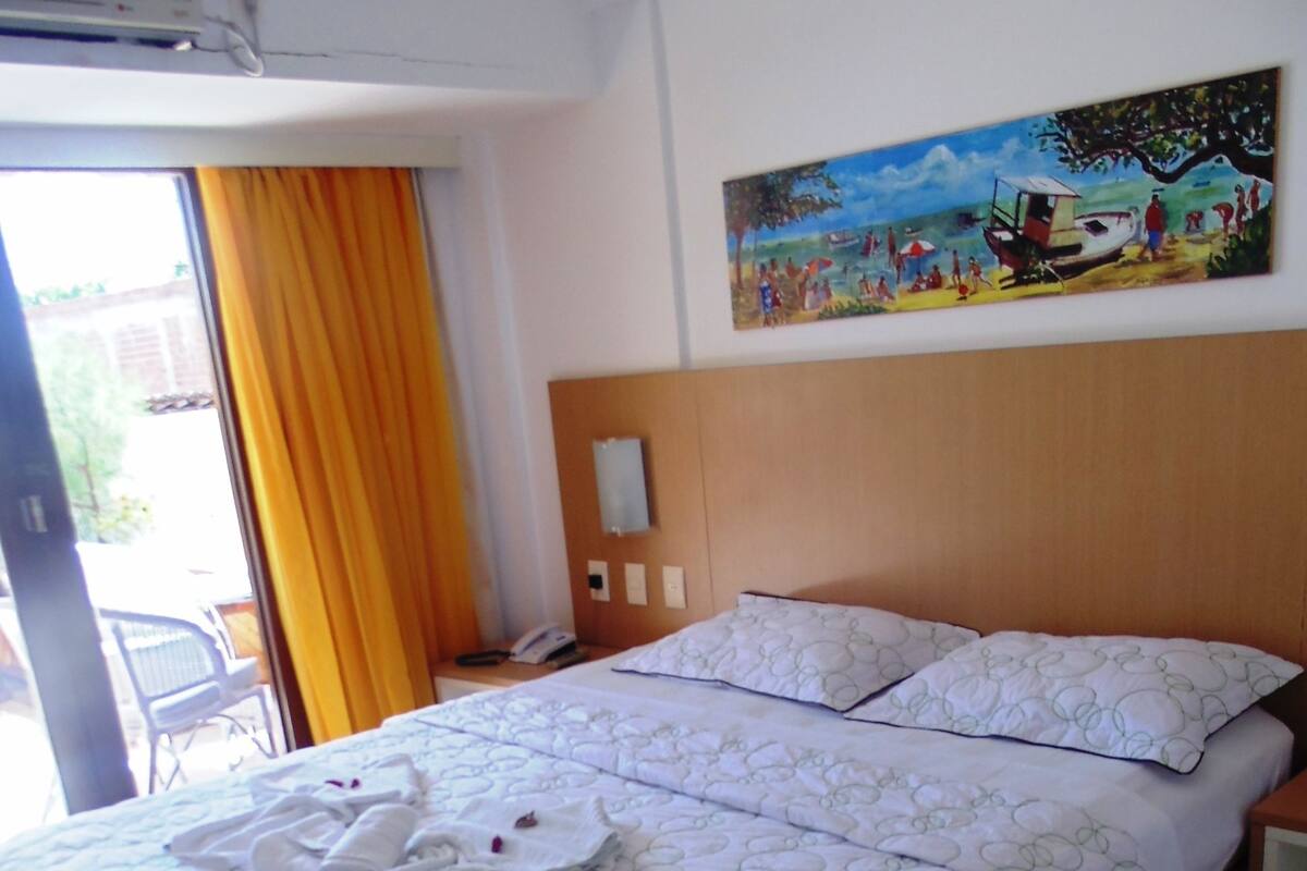 Quarto standard | Frigobar, cofres nos quartos, individualmente mobiliados