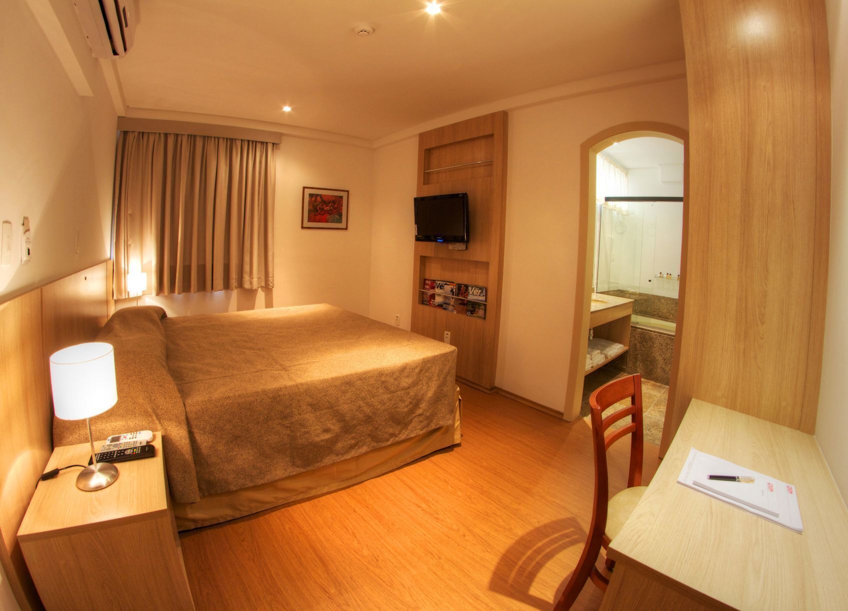 Minibar, in-room safe, desk, blackout curtains