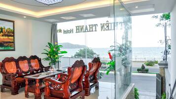 Sala de estar en el lobby