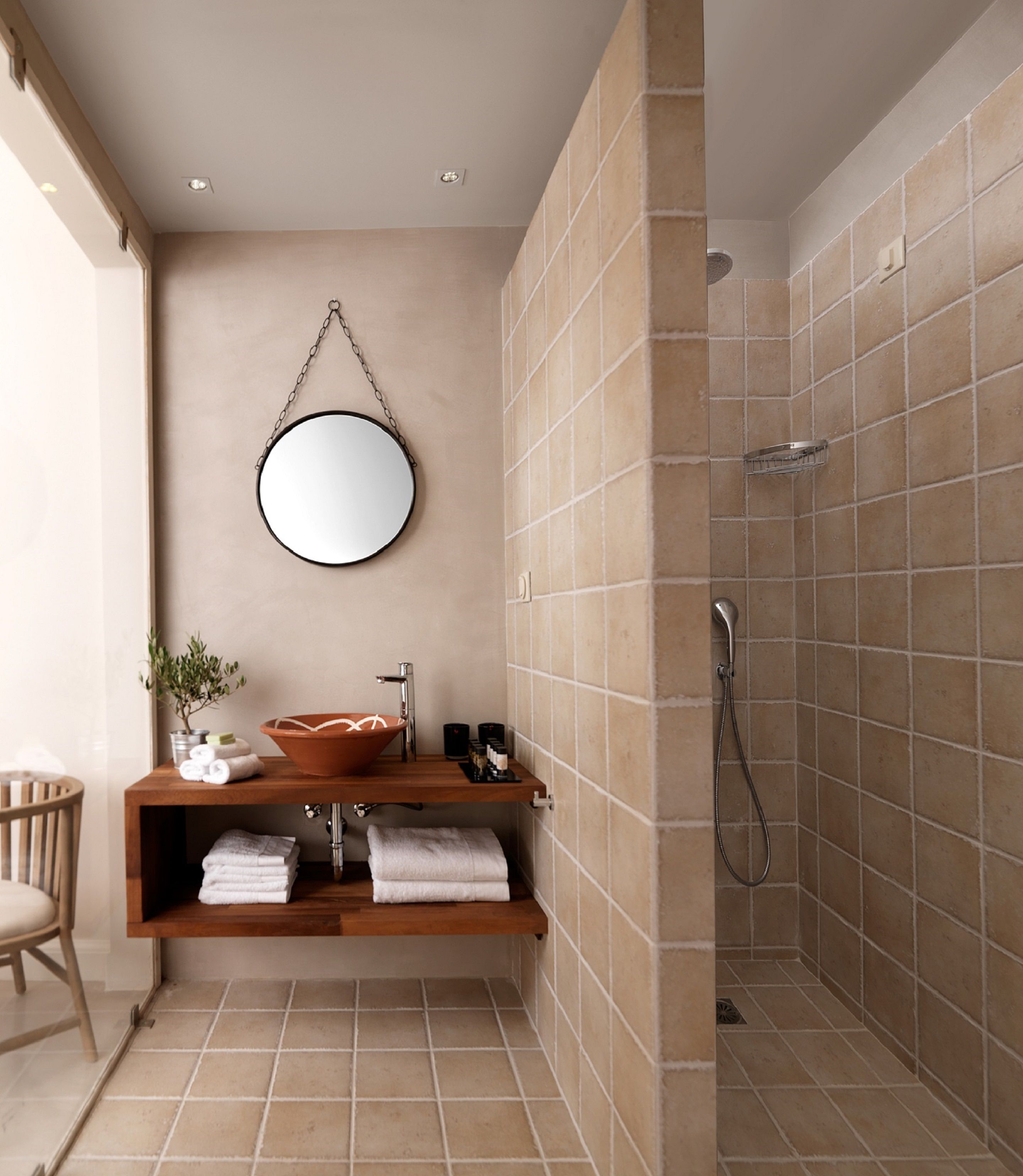 executive double room, sea view | bathroom | designer toiletries, hair dryer, bathrobes, slippers