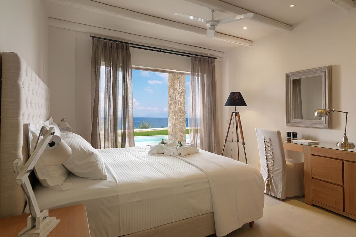 deluxe double room, pool access | premium bedding, pillow-top beds, free minibar items, in-room safe