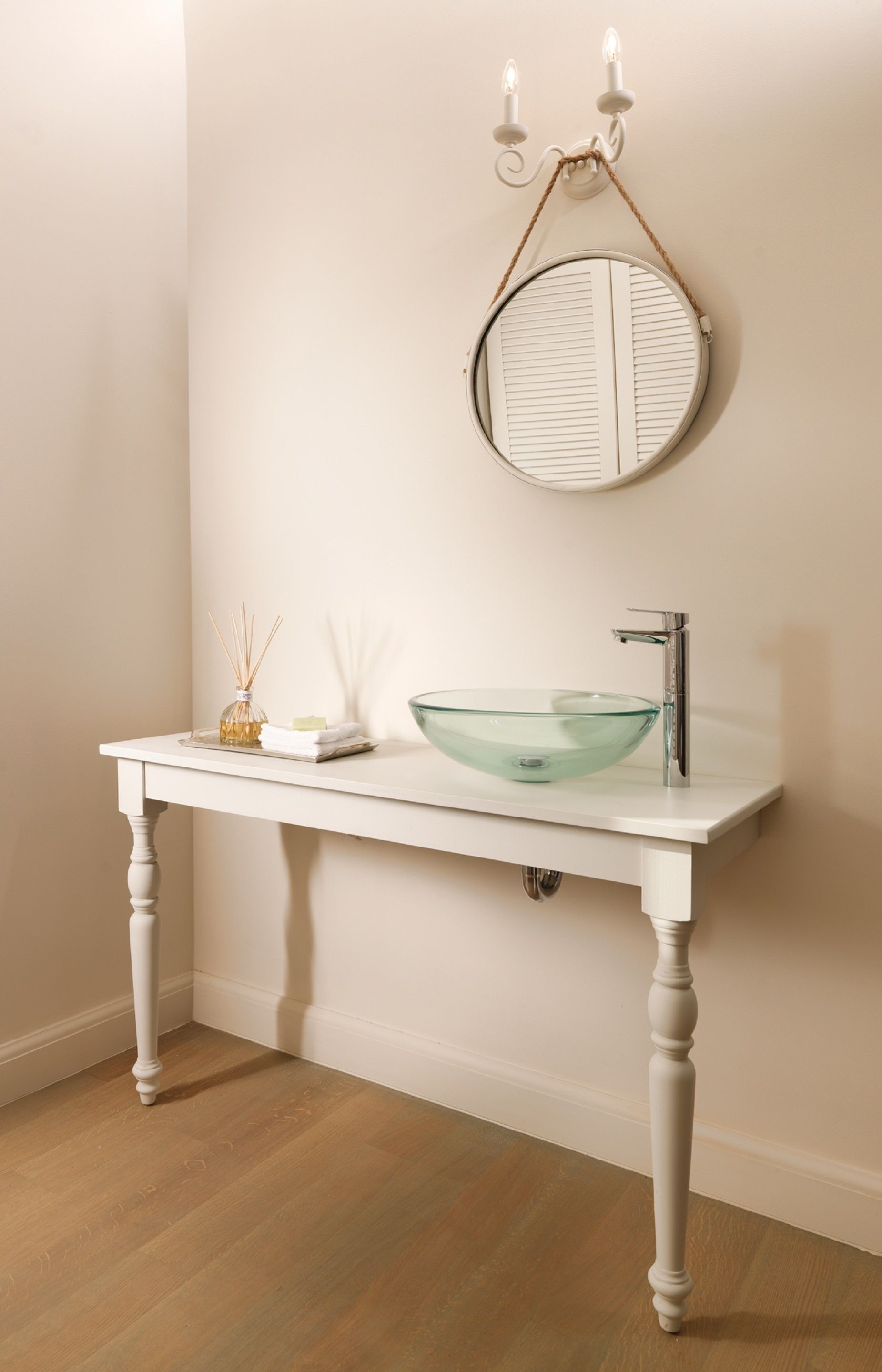 designer toiletries, hair dryer, bathrobes, slippers