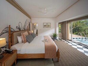 Riverside Pool Villa | Premium bedding, free minibar items, in-room safe - Blanket Riverside Resort & Spa | Luxury Resorts in Munnar Kerala (Devikolam)