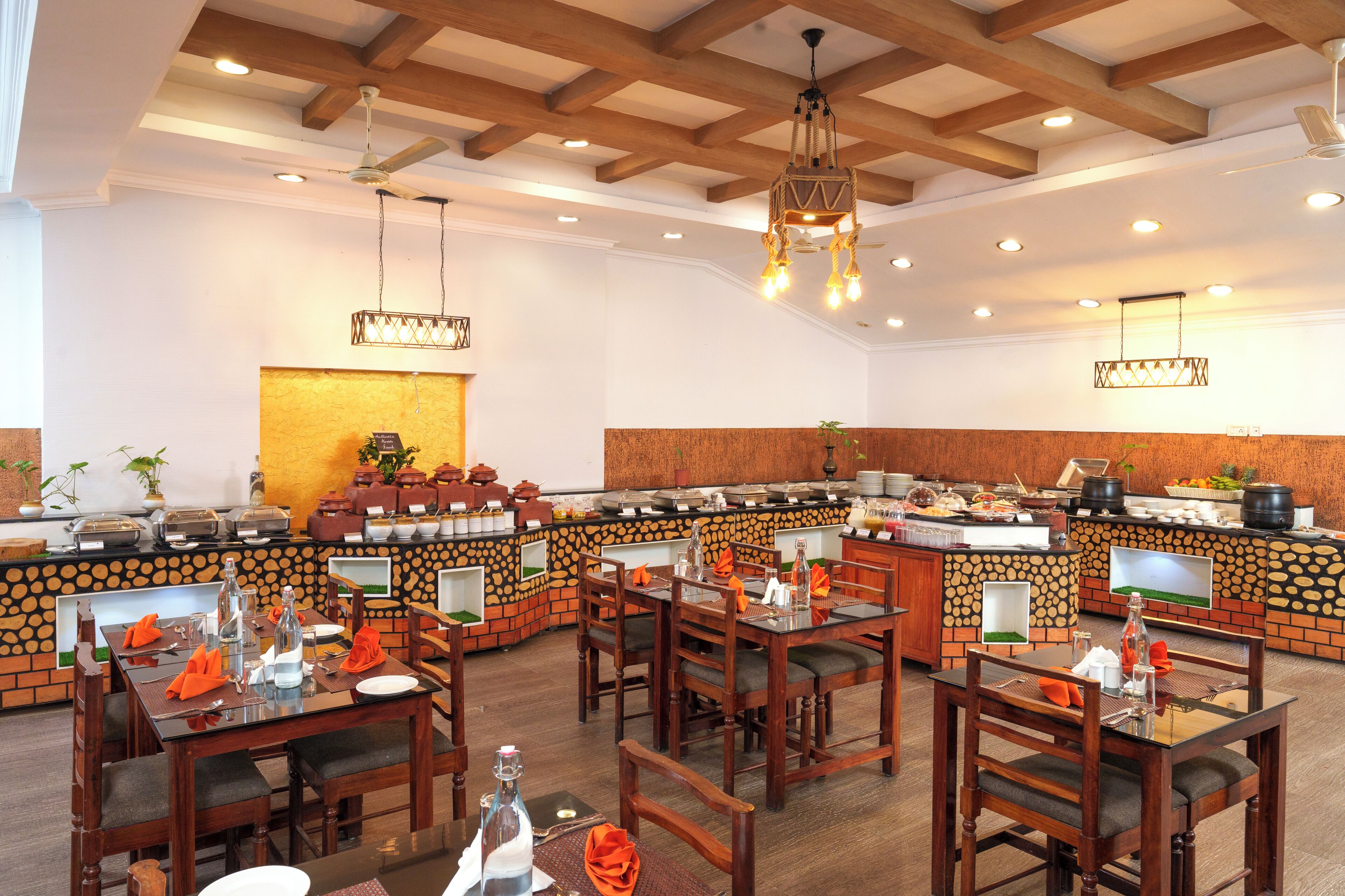 breakfast, lunch, dinner served; local and international cuisine