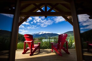 Cabin Cao cấp, 1 phòng ngủ, quang cảnh núi | Hiên