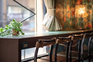 Sala de estar en el lobby