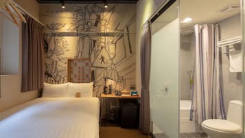 Phòng đôi Deluxe, quang cảnh thành phố | Bộ đồ giường cao cấp, chăn bông, trang trí khác biệt
