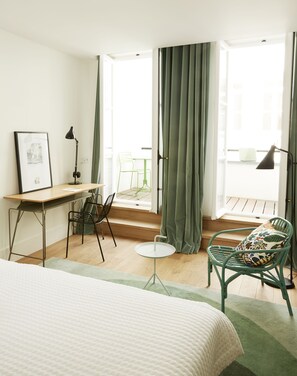 雙人房, 1 張特大雙人床 | 埃及棉床單、高級寢具、客房內保險箱、獨特裝潢