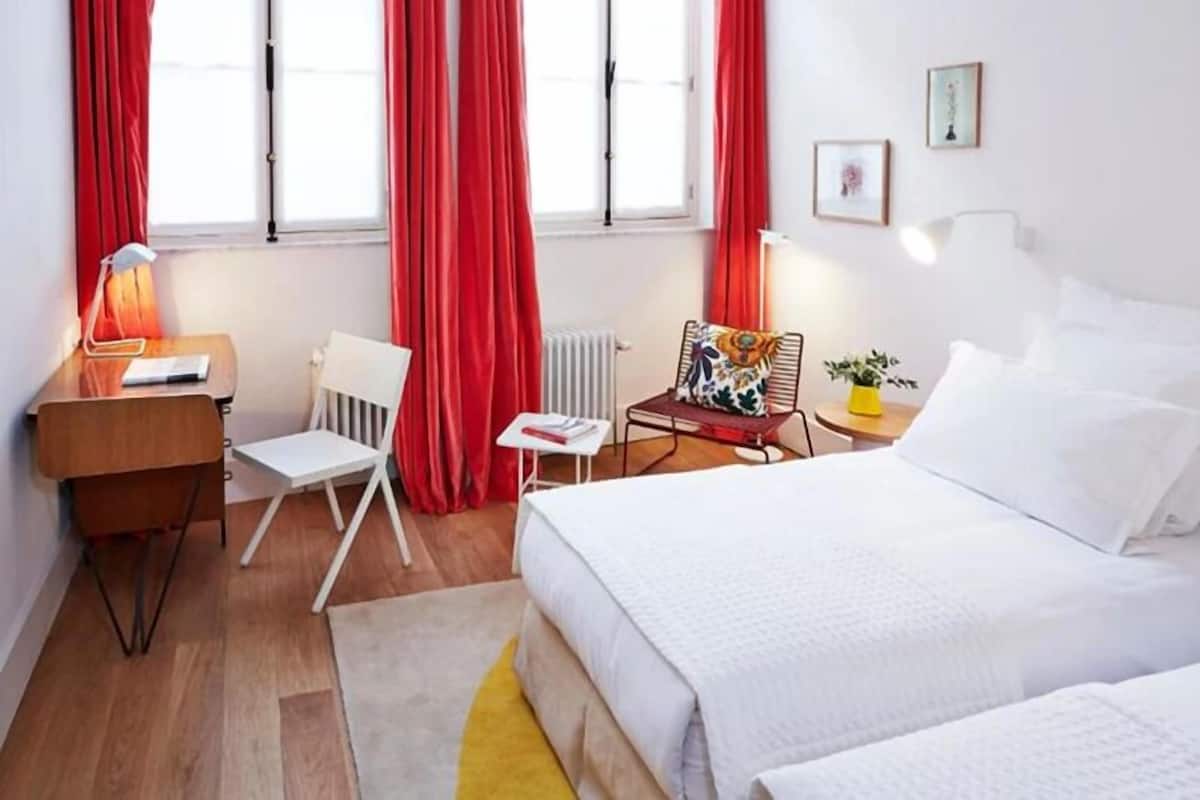 1 chambre, draps en coton égyptien, literie de qualité supérieure