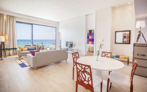 Sitteområde i lobbyen