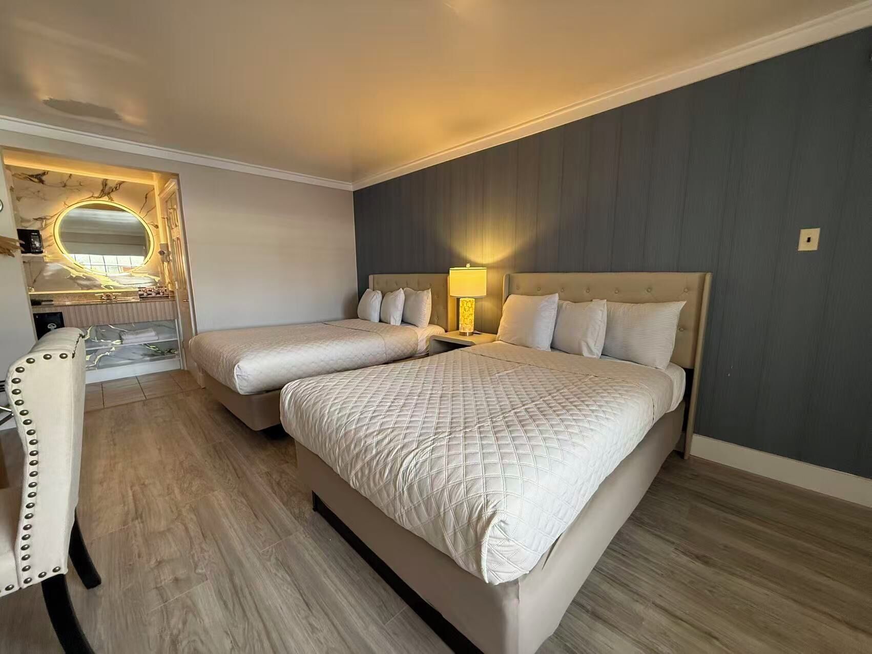 Deluxe Room, Multiple Beds | Desk, iron/ironing board, free WiFi, bed sheets