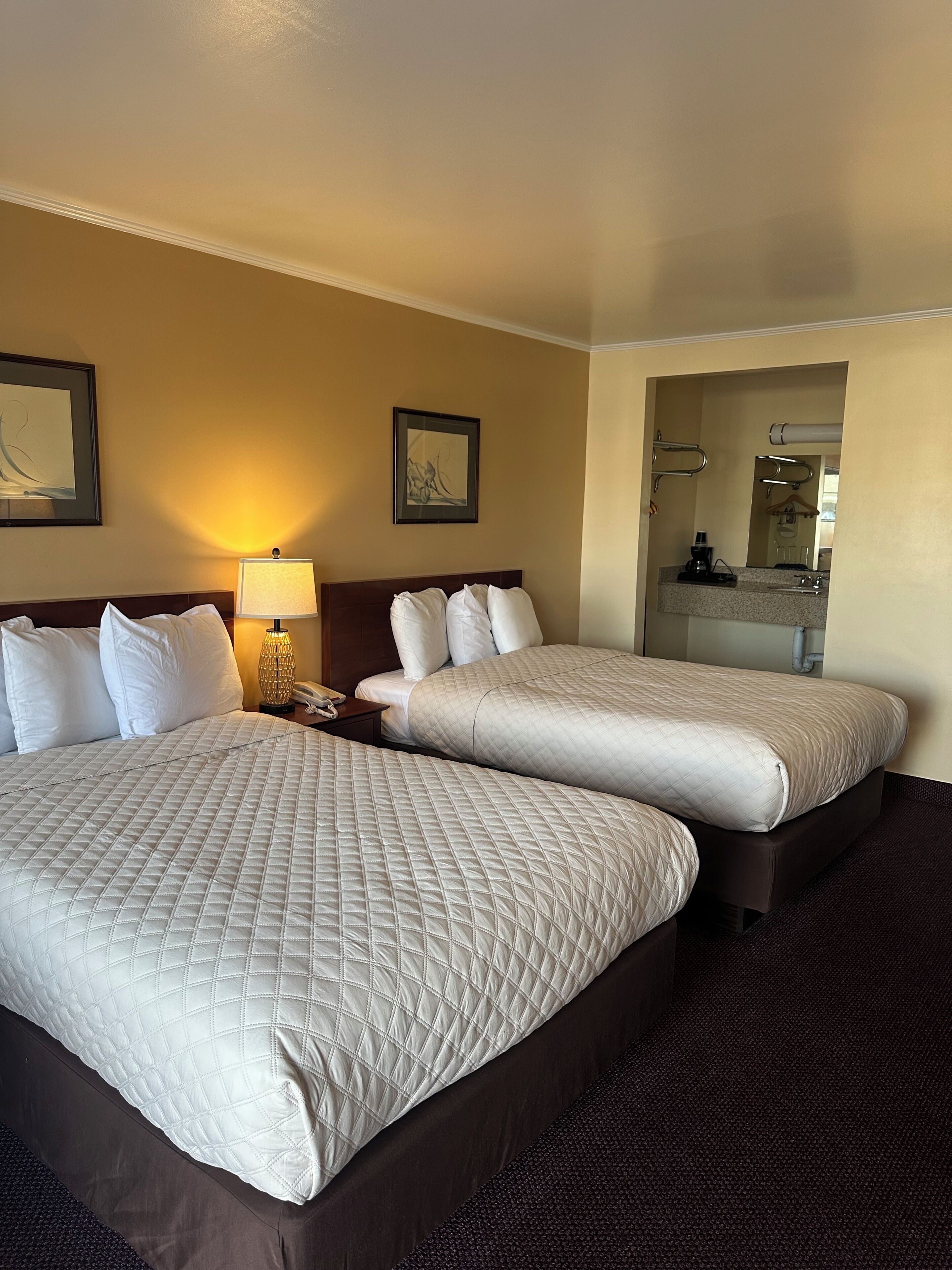 Desk, iron/ironing board, free WiFi, bed sheets