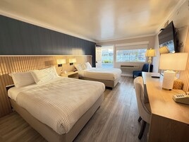 Habitación Deluxe | Escritorio, tabla de planchar con plancha, wifi gratis y ropa de cama