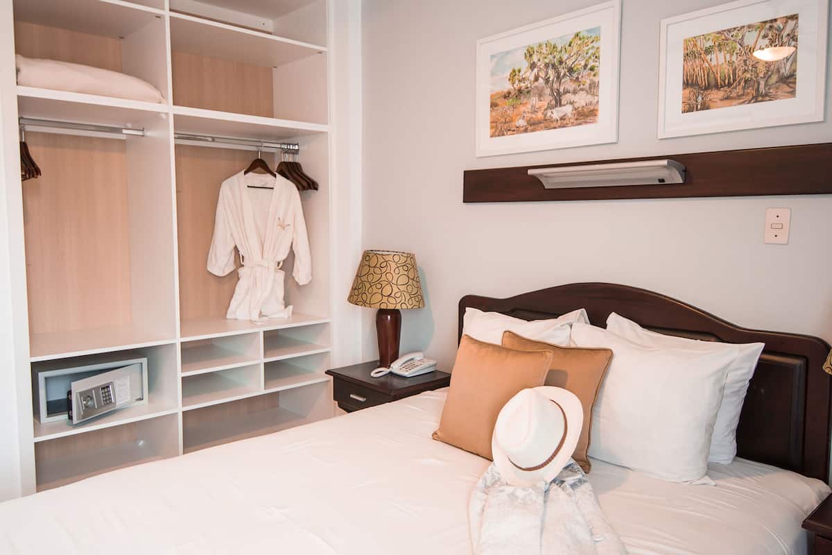 1 habitación y ropa de cama de alta calidad