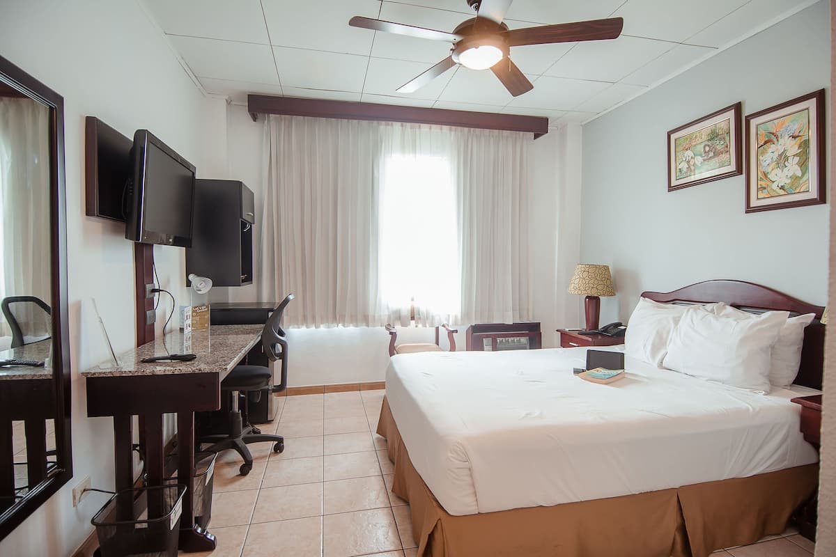 1 habitación y ropa de cama de alta calidad