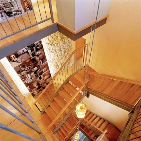 Staircase. Urbi Apartments