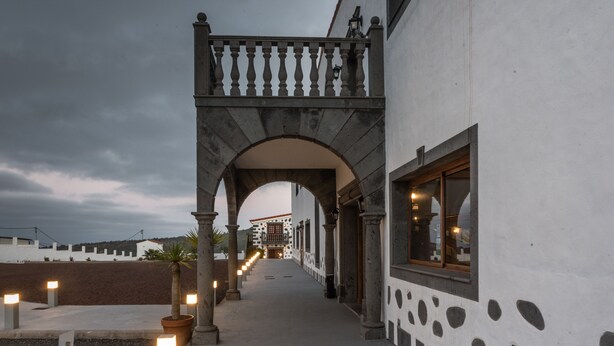 Entrada de la propiedad