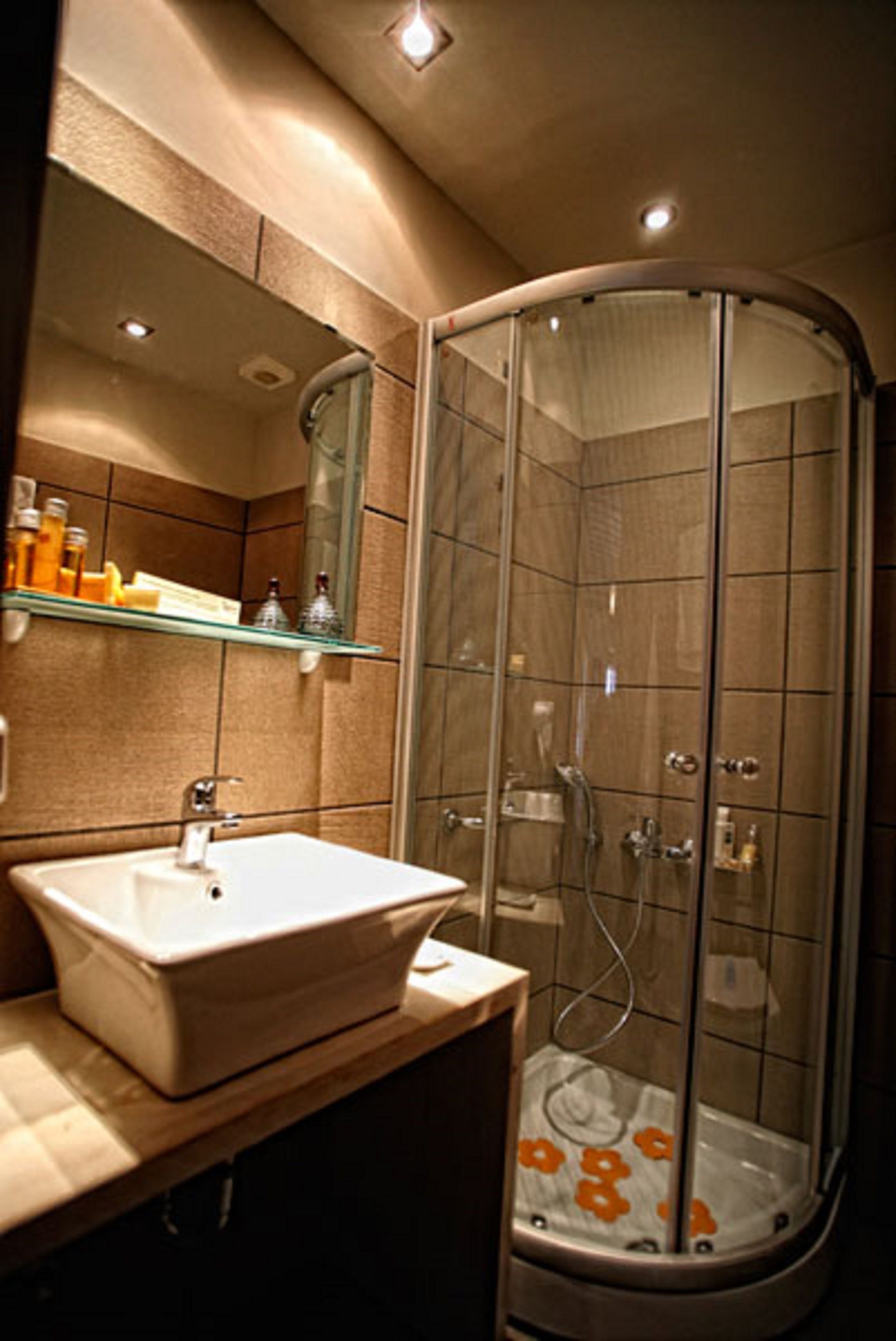 design room, mountain view | bathroom | shower, free toiletries, hair dryer, slippers