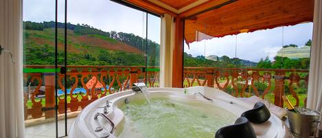 Junior-Suite, Whirlpool | Ausblick vom Zimmer