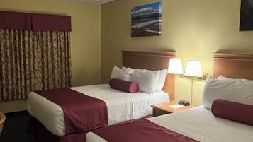 Premium bedding, pillow-top beds, iron/ironing board, free WiFi