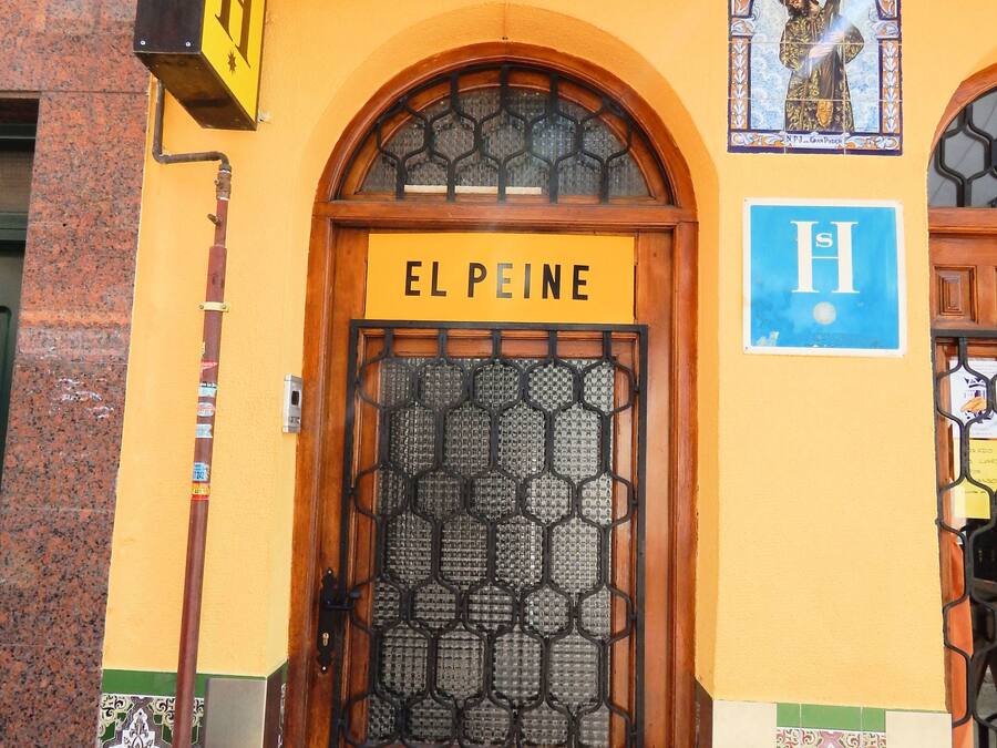 Entrada de la propiedad