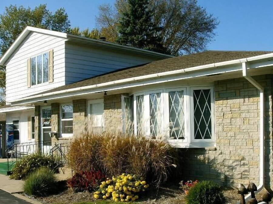 Facciata della struttura