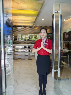 Fachada de la propiedad