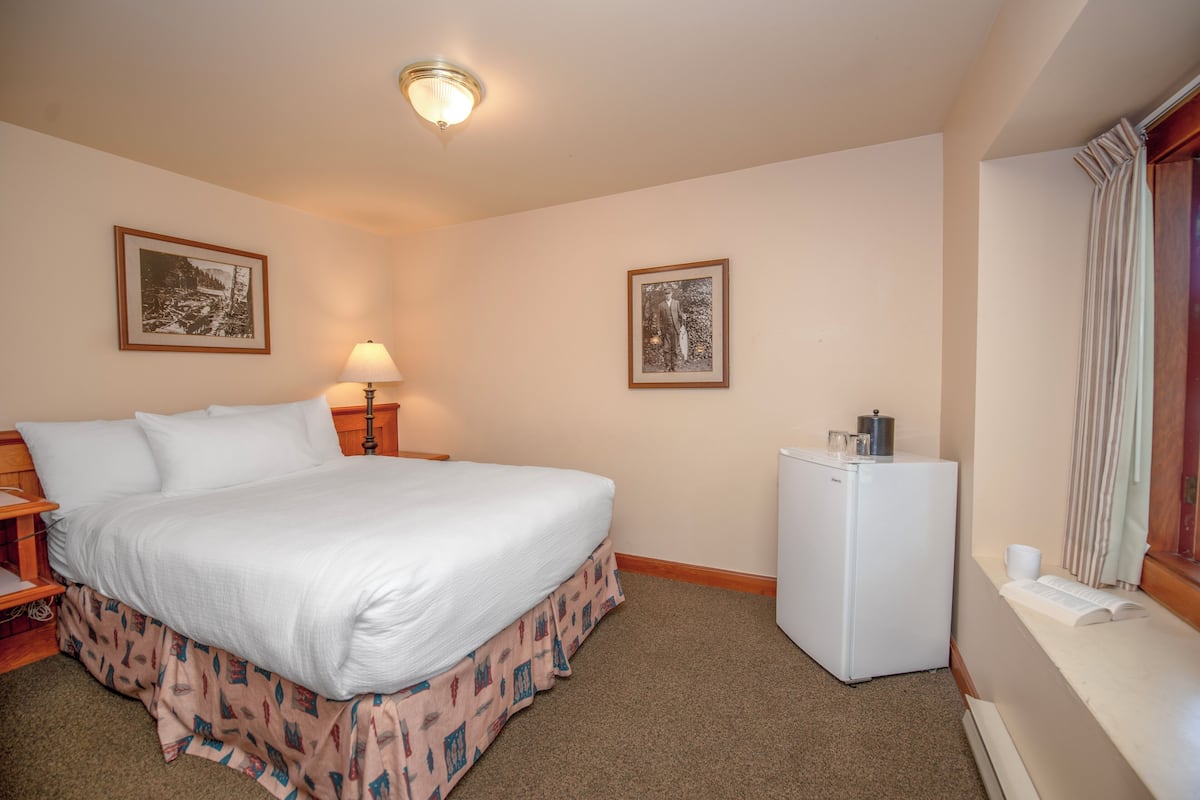 Individually furnished, desk, laptop workspace, iron/ironing board