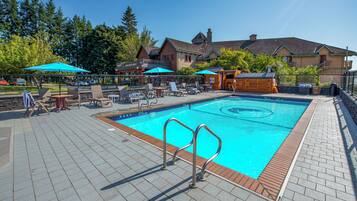 Seasonal outdoor pool