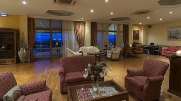 Sala de estar en el lobby