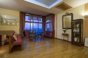 Sitteområde i lobbyen