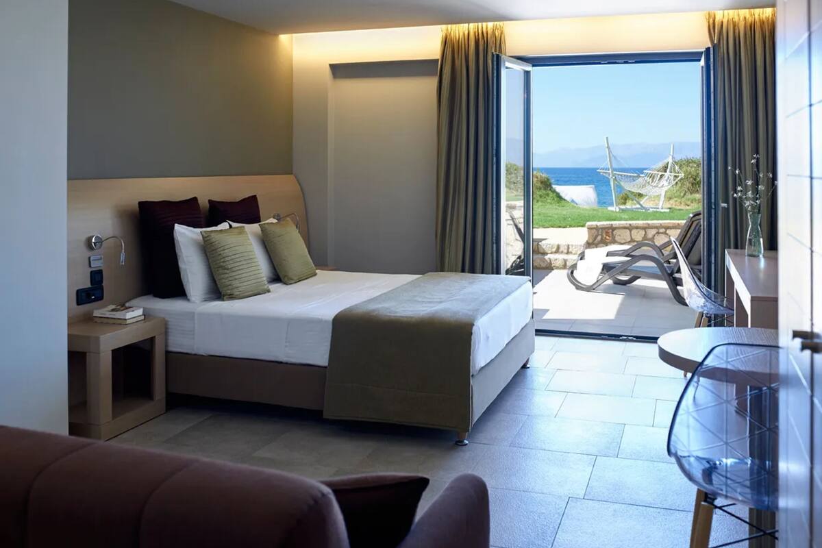 junior suite, sea view | view from room
