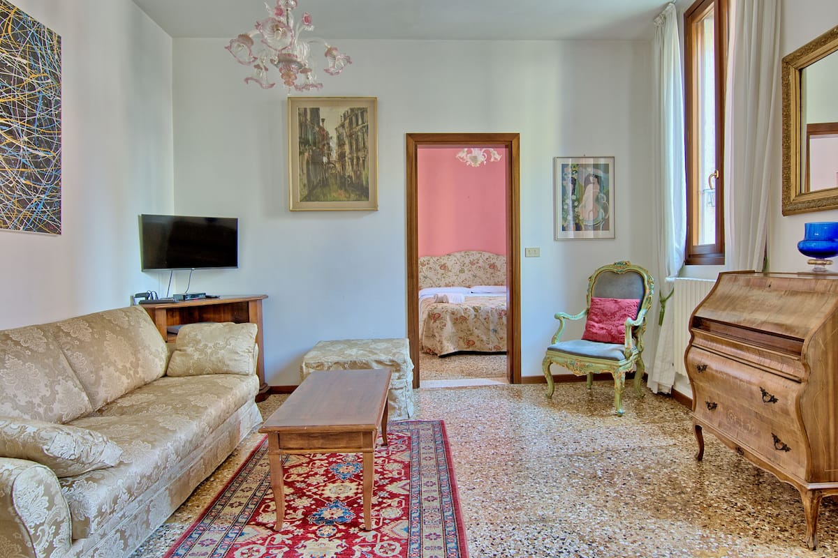 Apartment, 2 Schlafzimmer (Calle del Paradiso) | Wohnbereich