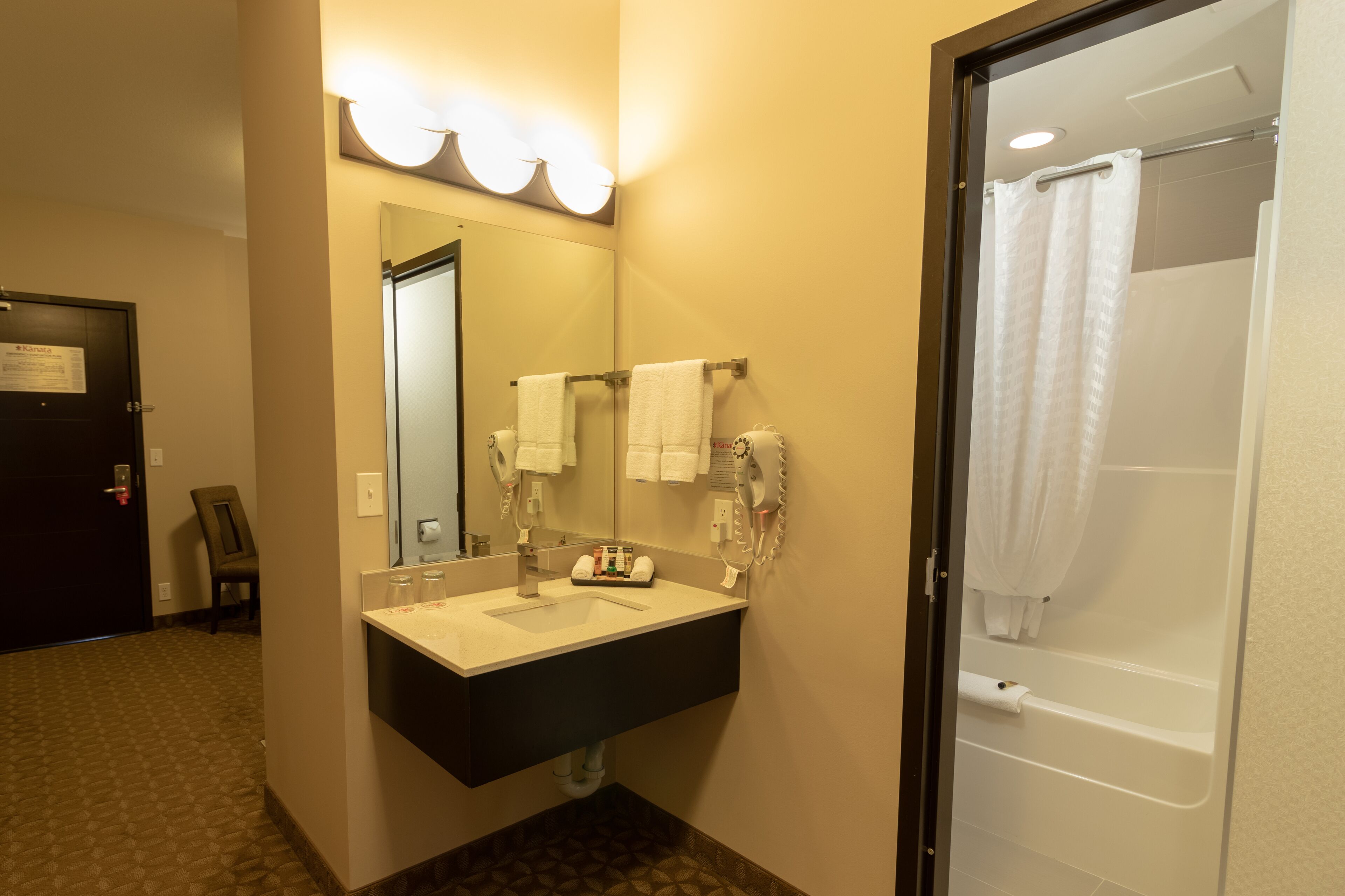 superior studio suite | bathroom sink