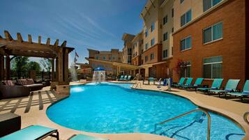 Seasonal outdoor pool