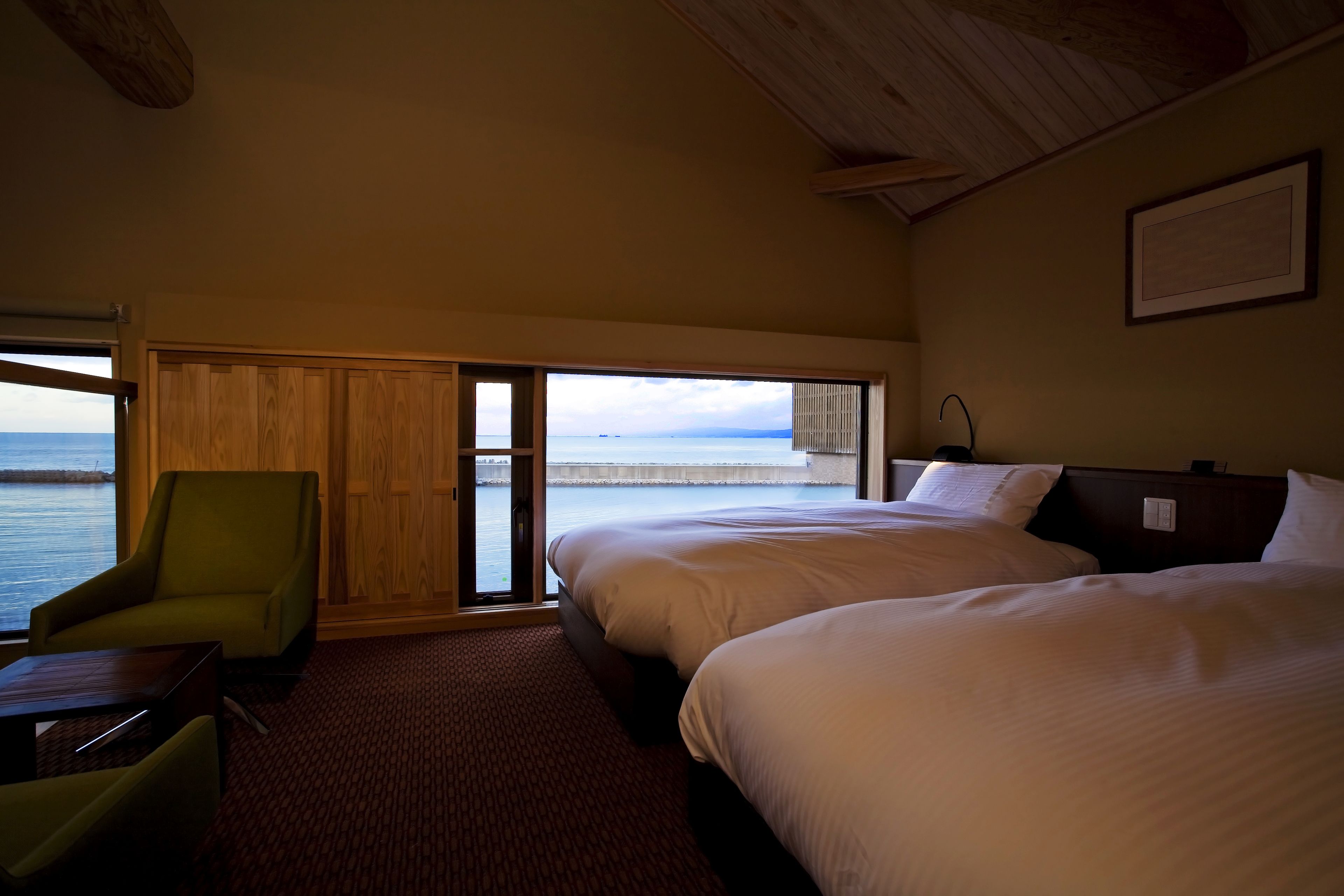 maisonnette villa umisaki (2 beds + 4 futons) | premium bedding, down duvets, in-room safe, individually furnished