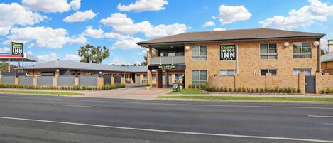 Overnatningsstedets facade