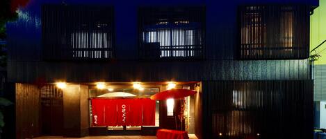 Front of property - evening/night